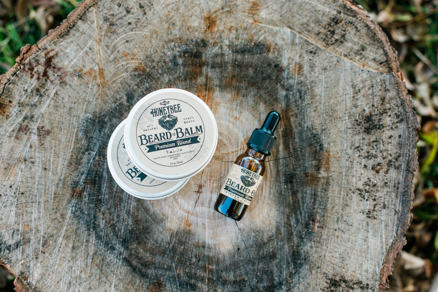 Beard Balm + Beard Oil Combination Pack