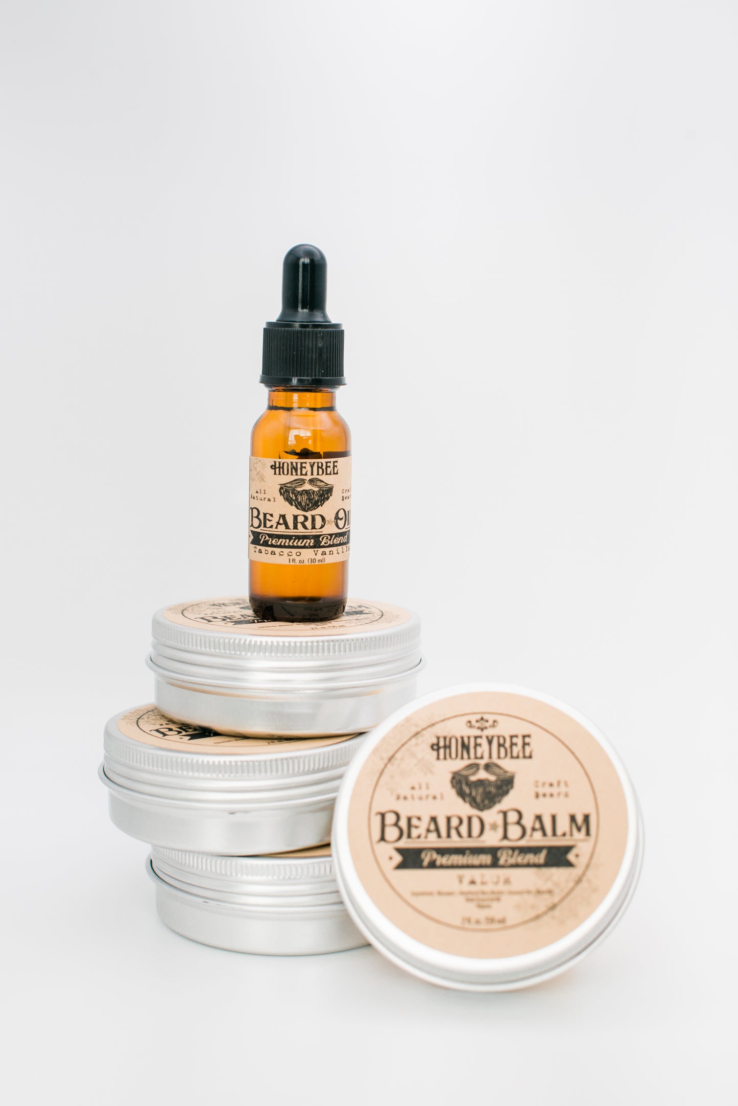 Beard Balm + Beard Oil Combination Pack